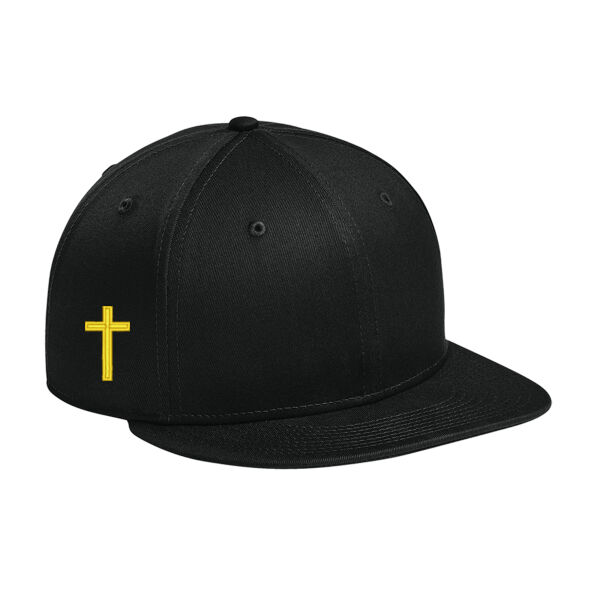 Embroidered New Era Flat Bill Snapback Cap Thumbnail